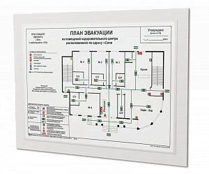 План эвакуации а2 размер